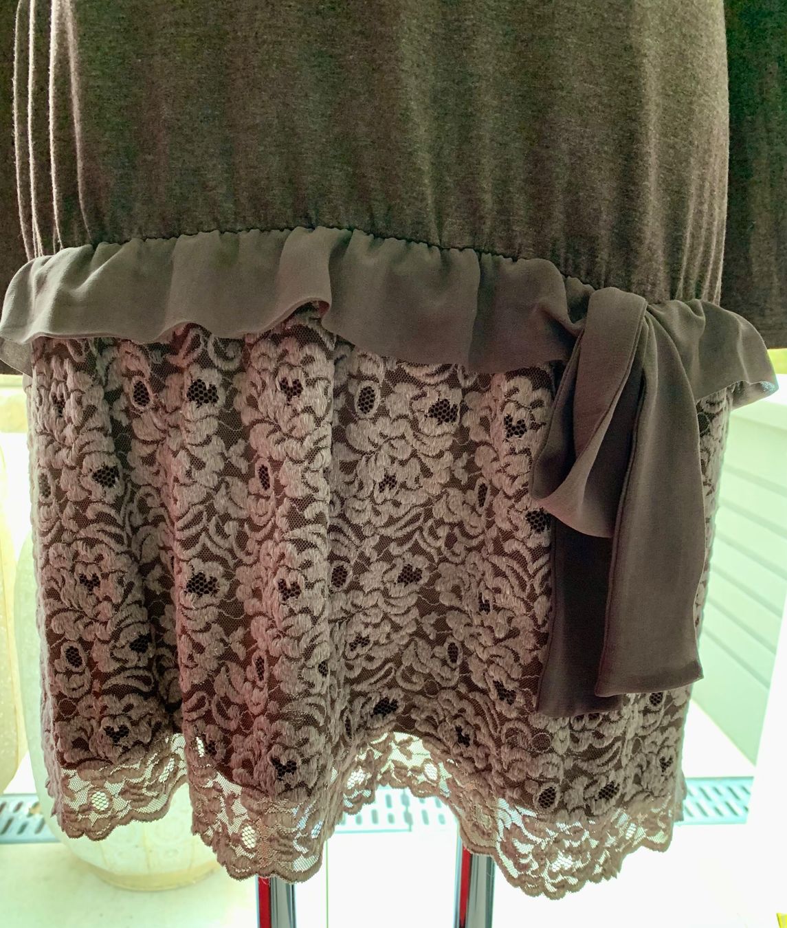 Intimissimi Kleider: Intimissimi Strick Kleid, taupe ODER blau Gr. M 36/38 – Gebraucht aus Engelburg von mamalanima 2