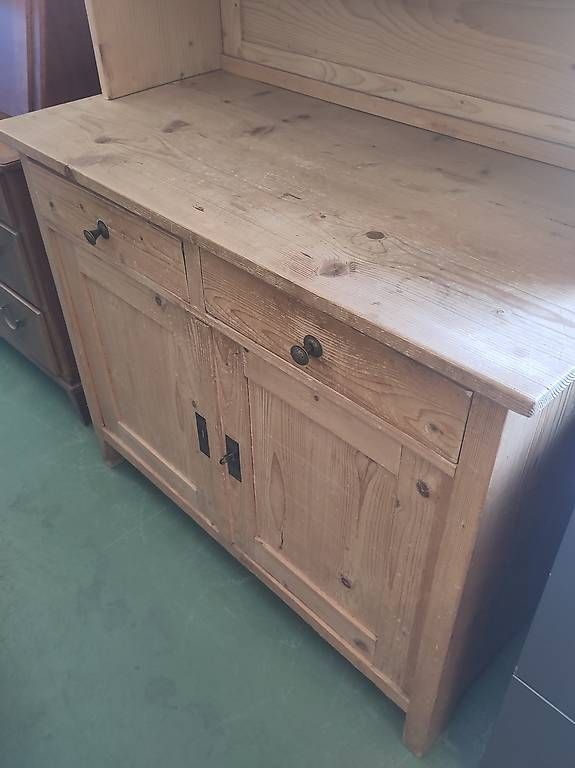 Buffets: Holzbuffet mit Vitrine – D'occasion à Pratteln par Cartonsducoeur_bl 1