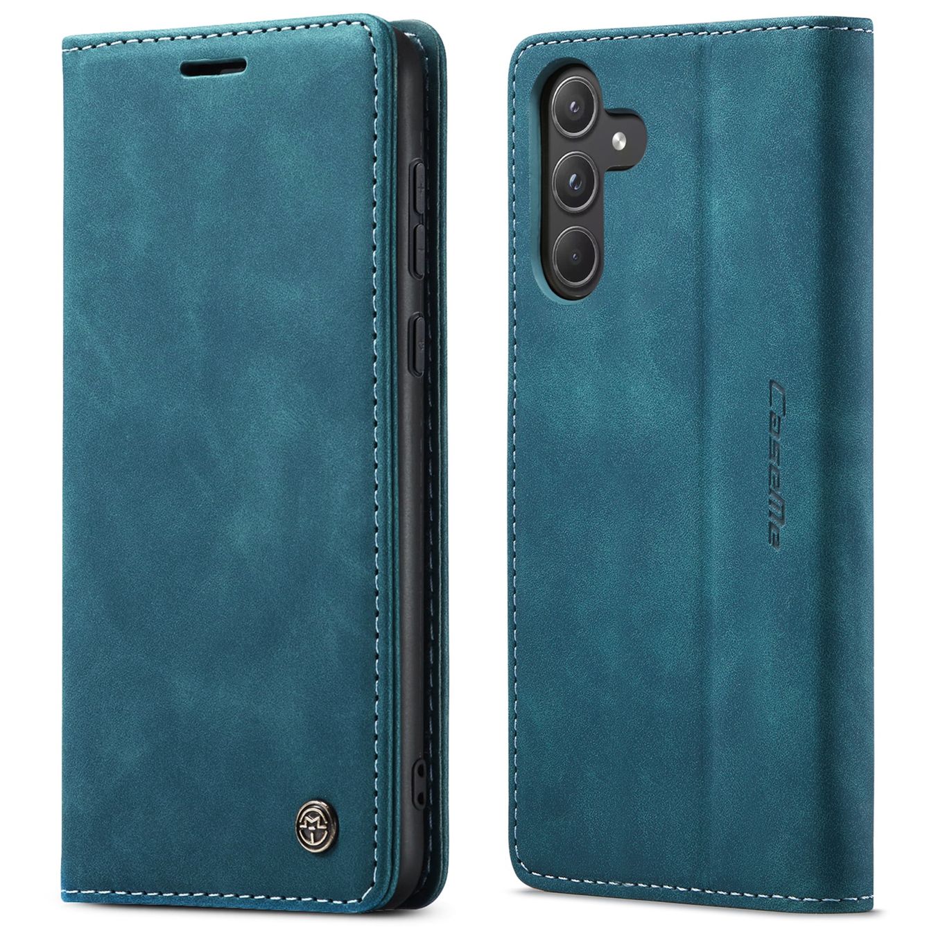 Samsung Cover & Protezioni schermo: Galaxy A56 - étui à rabat support portefeuille Bleu – Nuovo e nell'imballaggio originale da Morges venduto da DigiAC 1