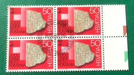 4 er Block Nr. 712 mit ETStempel Bern