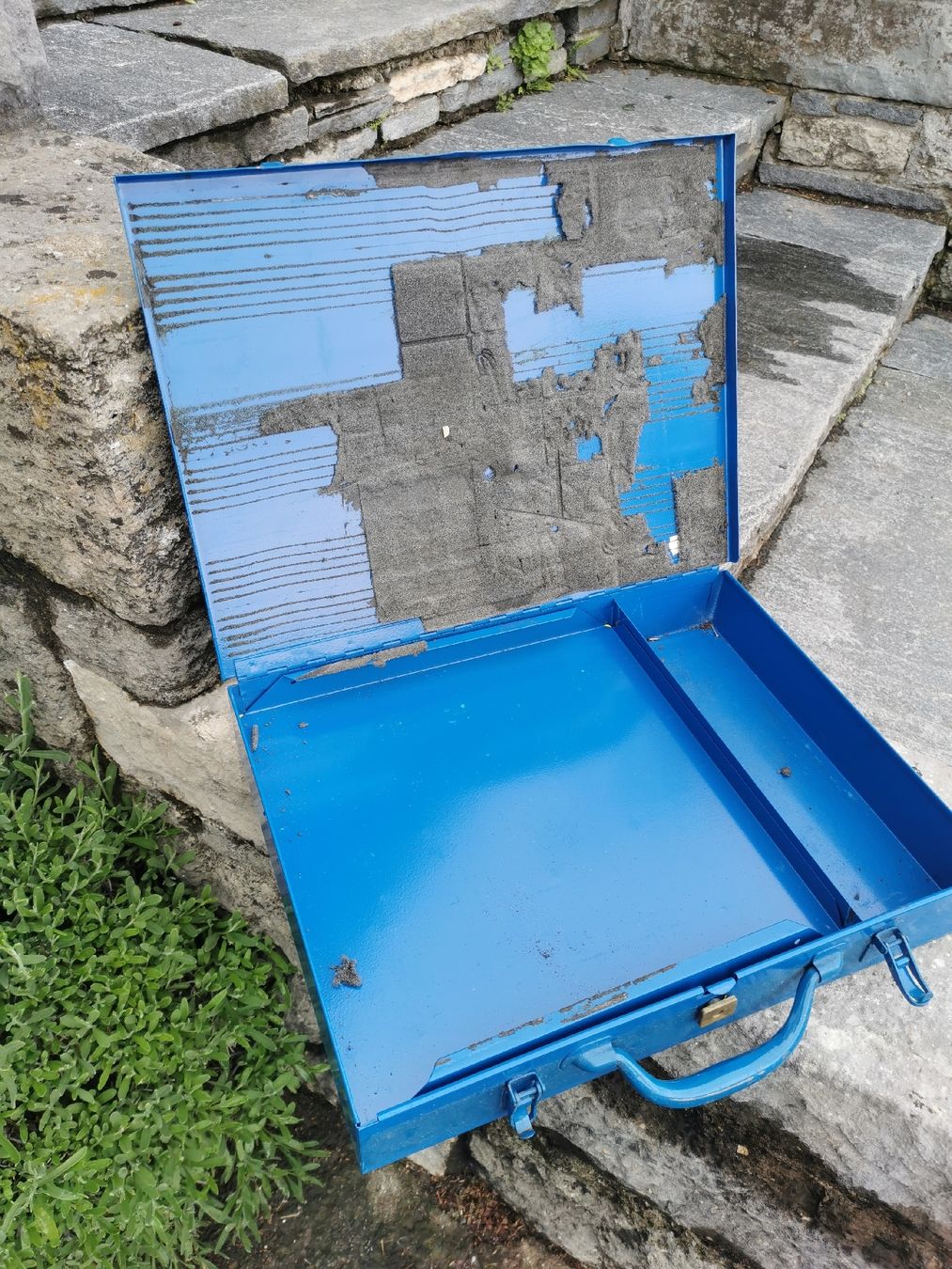 Valigie: Sortimo Werkzeugkoffer 322 E, robuste Ausführung, blau – Usato da Wettingen venduto da Simar 3