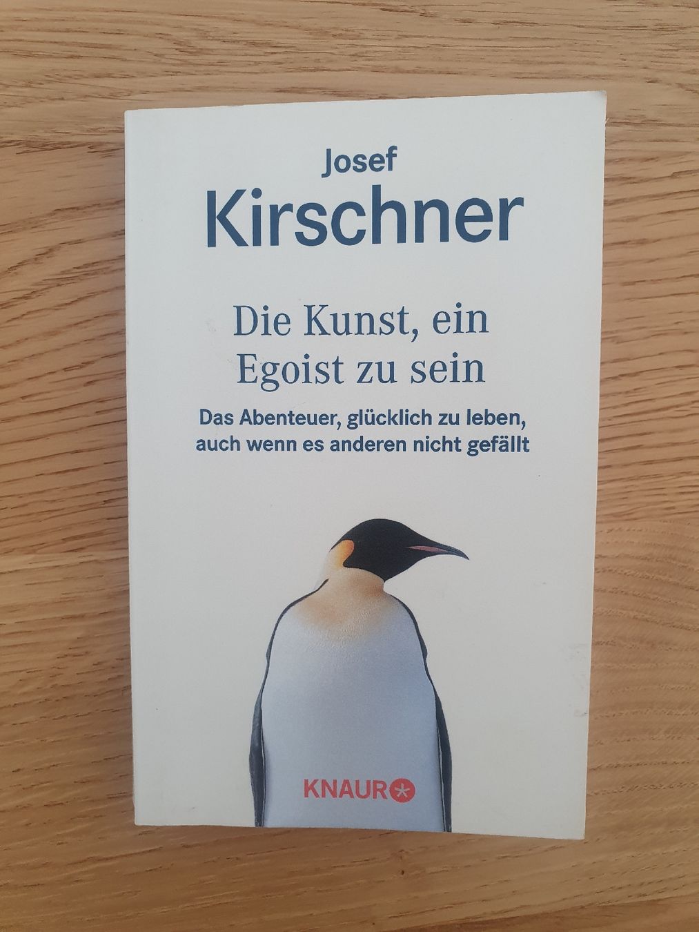 Livres: Josef Kirschner Die Kunst, ein Egoist zu sein Buch – D'occasion à Moosseedorf par Sonnenschein..