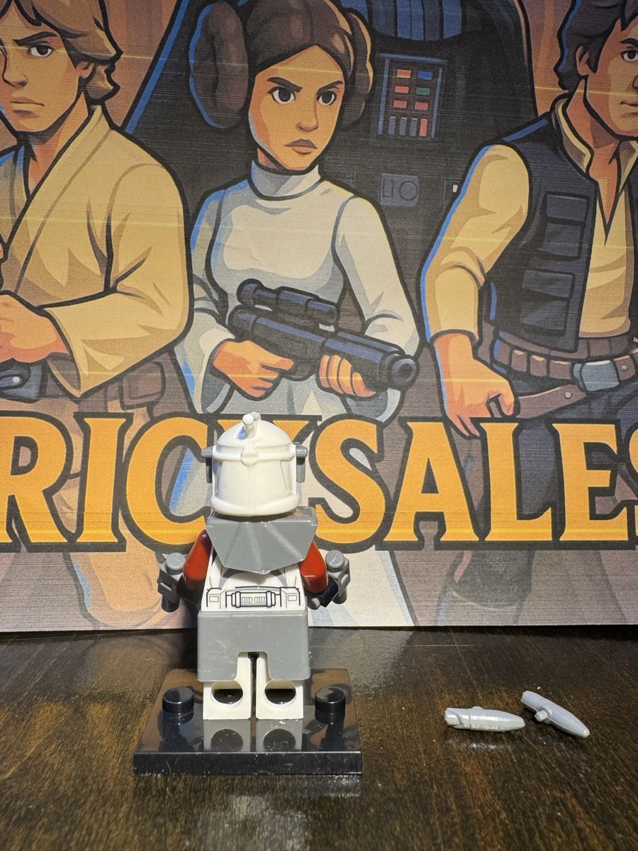 Star Wars Figuren: Star Wars Captain Red Figur Clone Trooper Lego-Komp. – Neu (gemäss Beschreibung) aus Zufikon von BrickSales 2