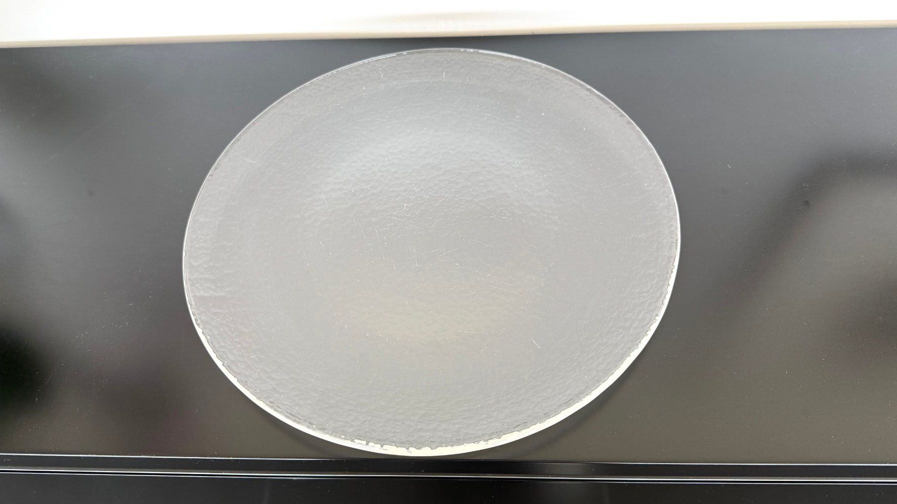 Glasi Hergiswil Piatti: 6 Glasteller Roberto Niederer 31 cm – Usato da Männedorf venduto da Liberty05