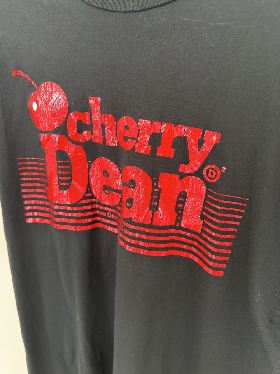 Dsquared2 T-shirt: Dsquared2 T-Shirt schwarz Cherry Dean  – Nuovo (secondo la descrizione) da Zürich venduto da di_archive 6