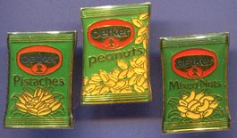 3 Pins  oetker Nüsse