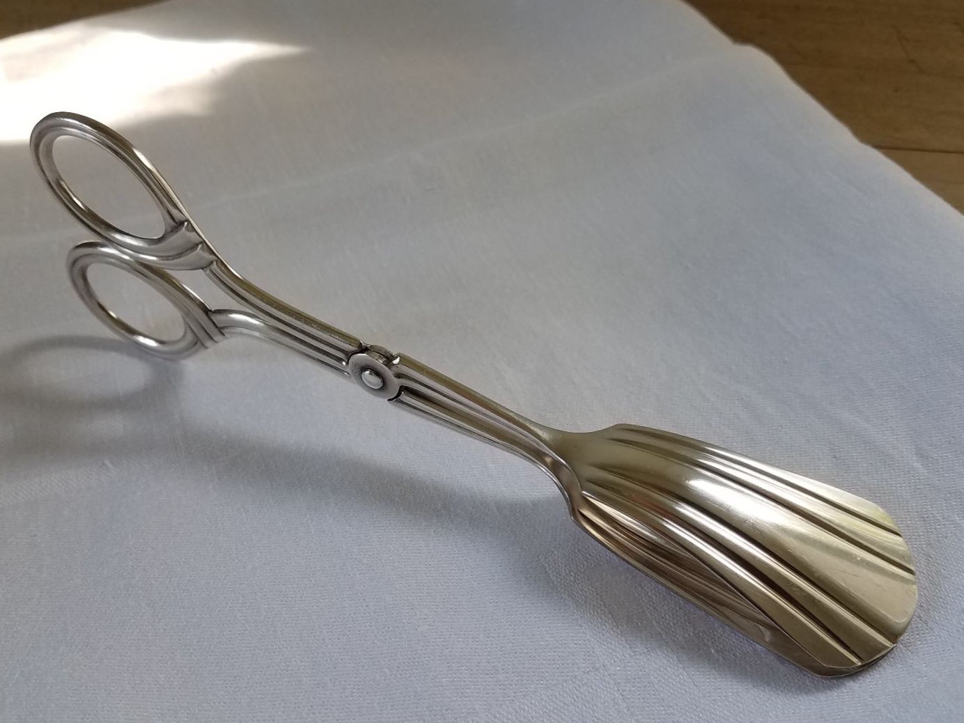 Set di posate: Pralinenzange Gebäckzange versilbert – Usato da Rorschacherberg venduto da Marubium 7