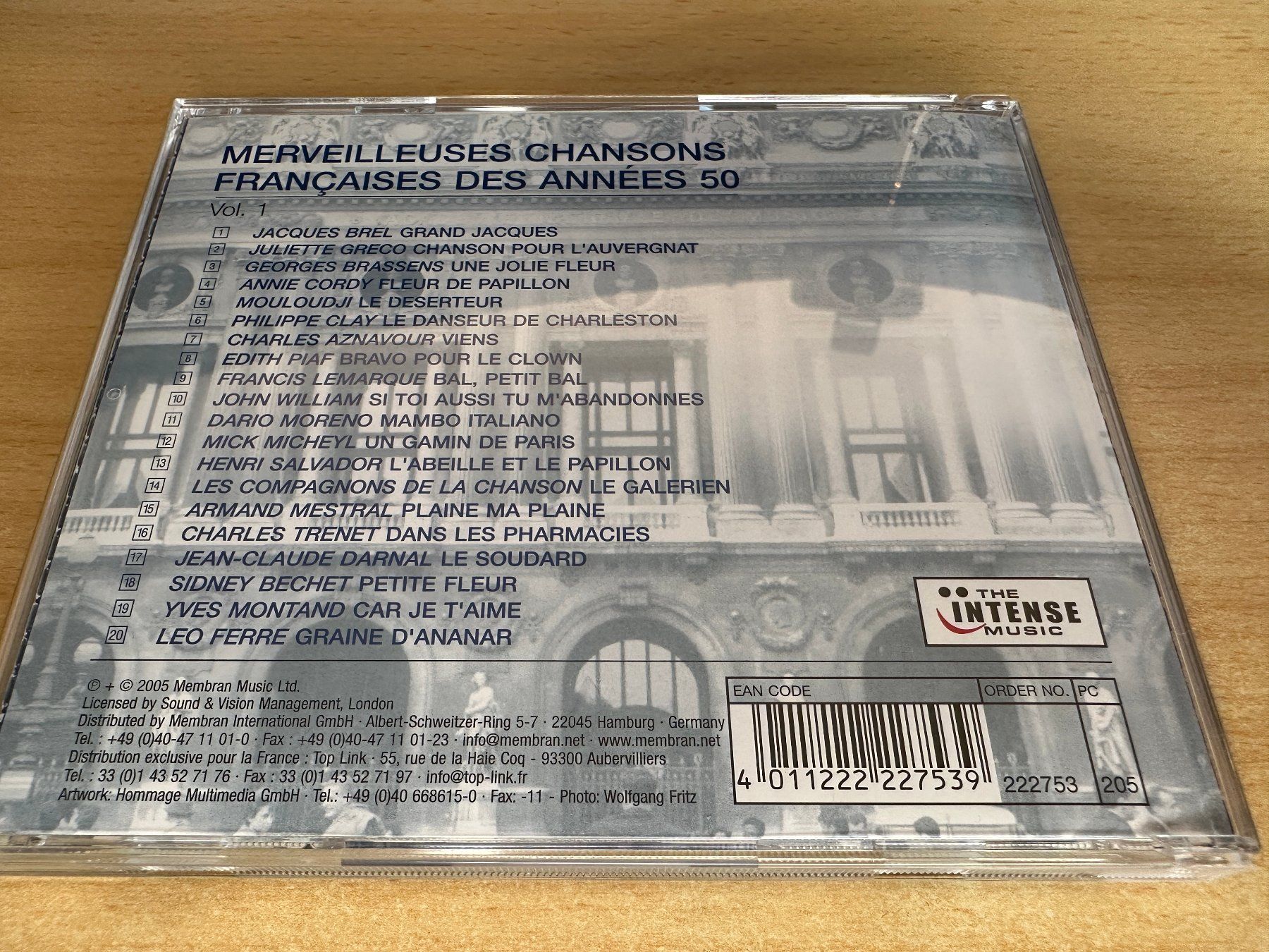 CD: A2 Various - Merveilleuses Chansons Vol.1 – Usato da Rikon im Tösstal venduto da Alpenmutz 1