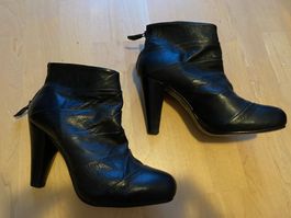 Leder Ankel Boots neu von billi bi Grösse 38