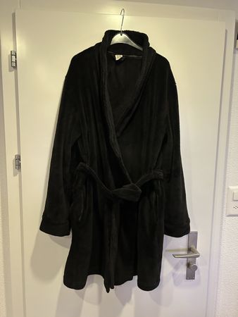 Schwarzer Calvin Klein Bademantel, Grösse M/L, wenig getrage