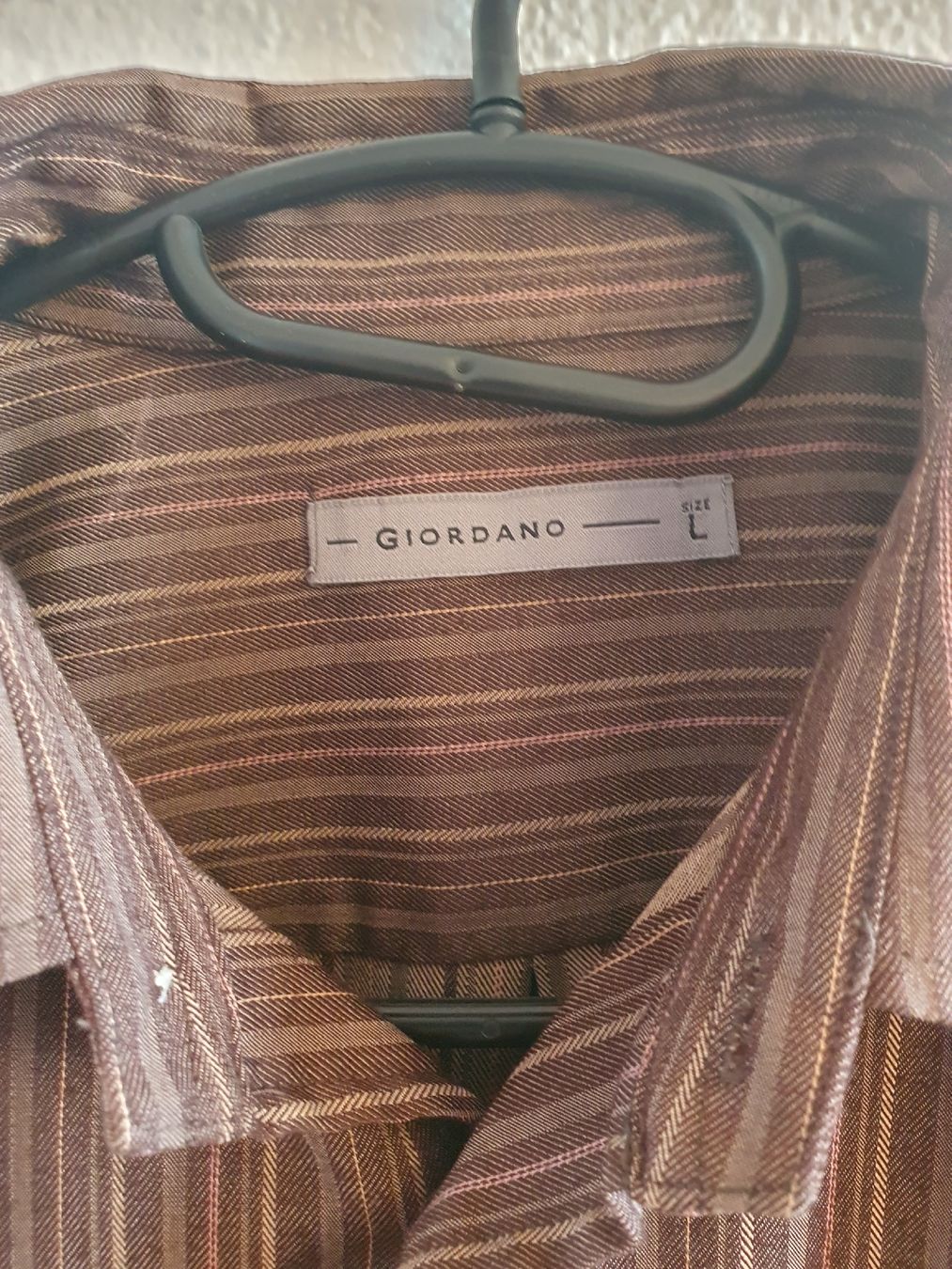 Camicie: Hemd Marke Giordano Braun Grösse L – Usato da Rothenburg venduto da phi_t656 2