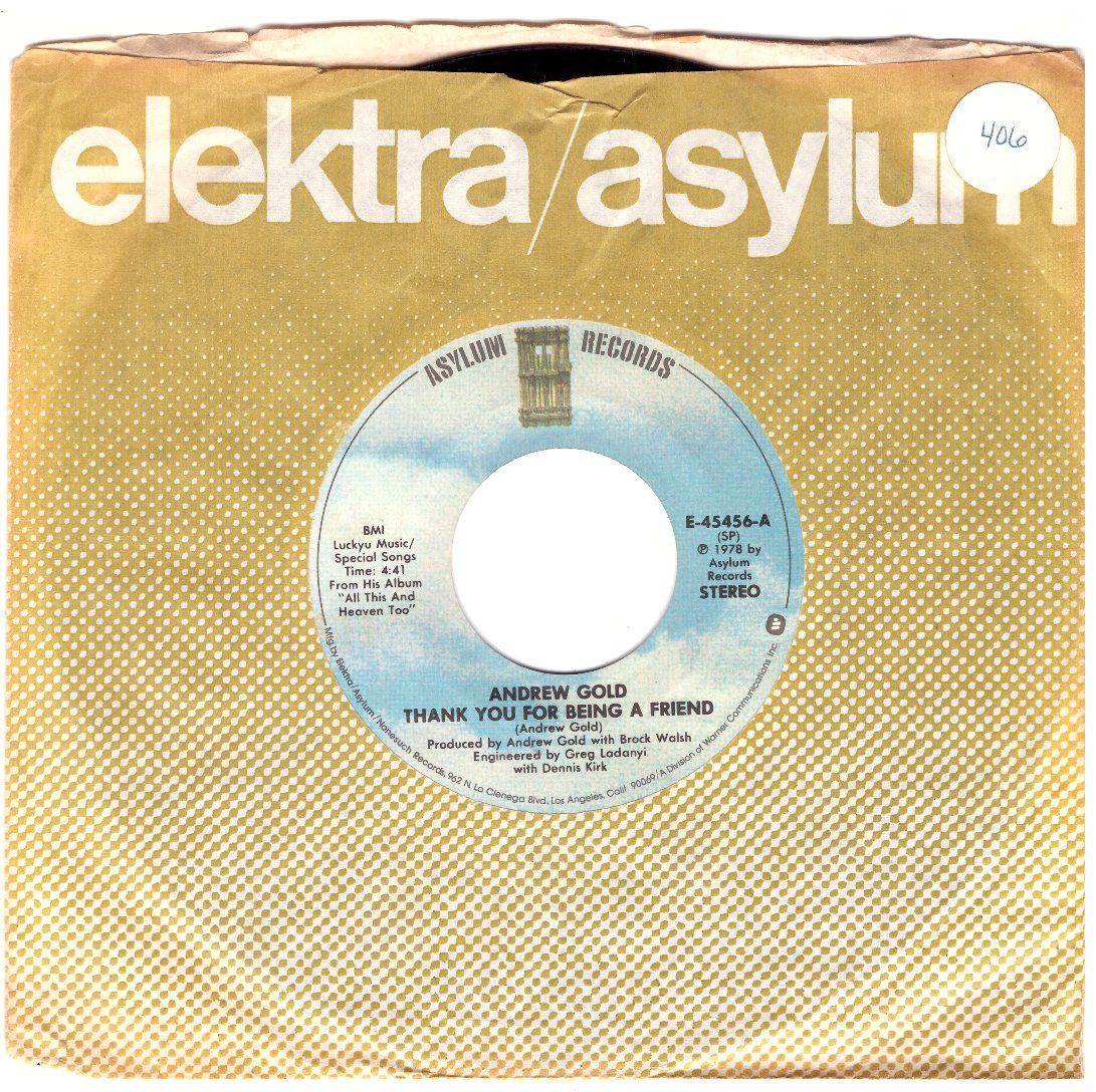 Schallplatten: ANDREW GOLD – Gebraucht aus Bassersdorf von house-of-vinyl