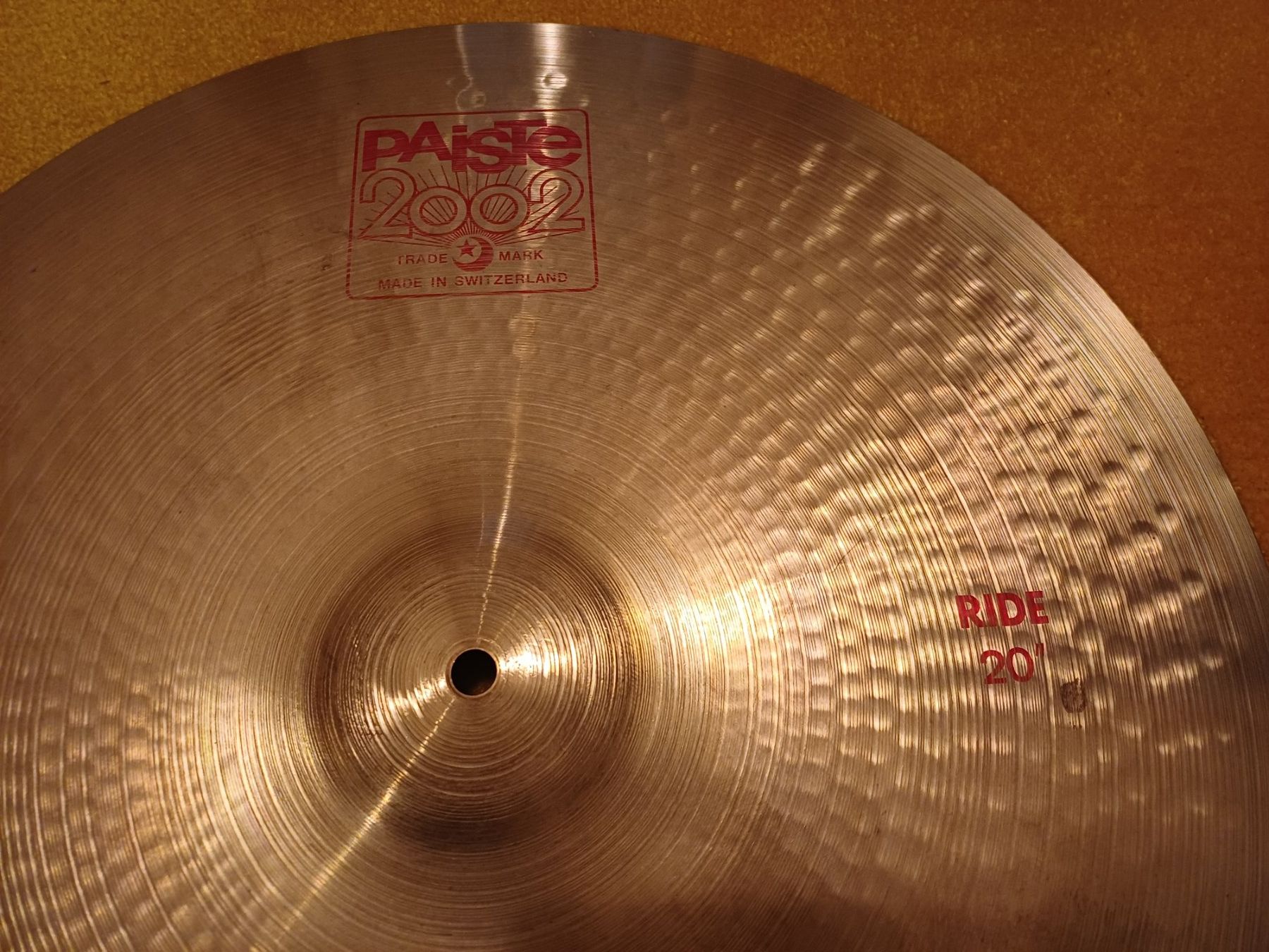 Paiste Strumenti musicali: Paiste 2002 ride 20" – Usato da Niederönz venduto da pho_xy6y