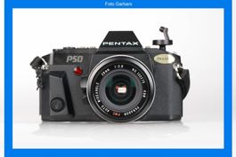 Pentax P50 con obiettivo Panagor PMC 28mm f2.8