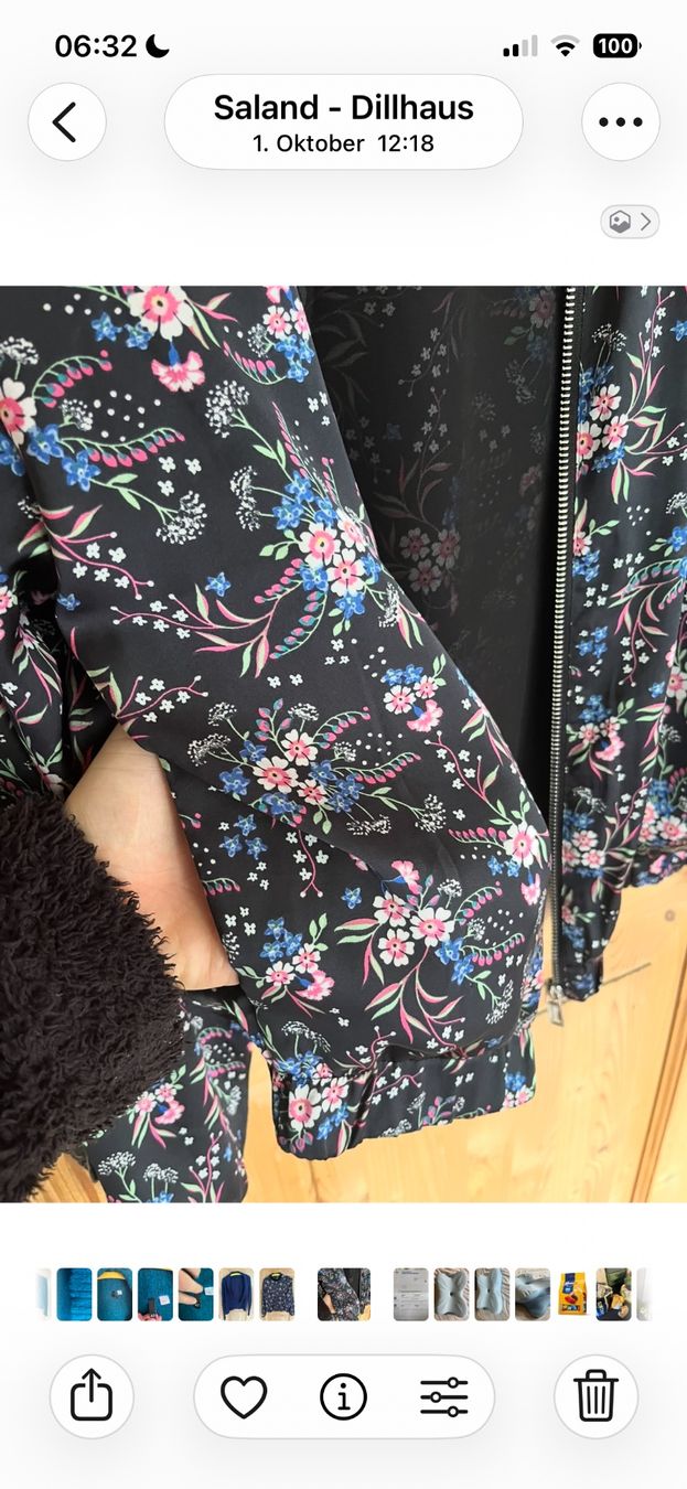 H&M Giacche: Blumen Jäckli – Usato da Saland venduto da Elfe325 1
