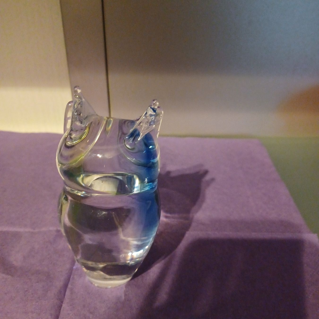 Figuren: schwere Eule aus Glas 10 cm gross – Gebraucht aus Abtwil SG von luupsy 4