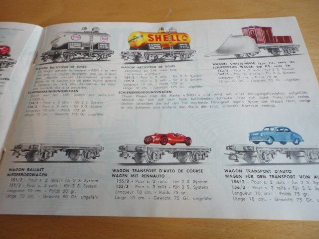 Pocher Modellini di ferrovie: Pocher Katalog 1962/63 – Usato da Wittenwil venduto da trixmartin 8