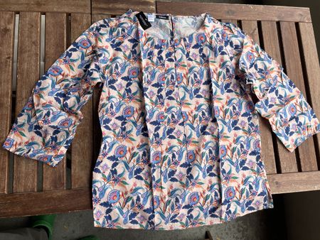 Walbusch Bluse bunt floral Grösse 40 neu & OVP