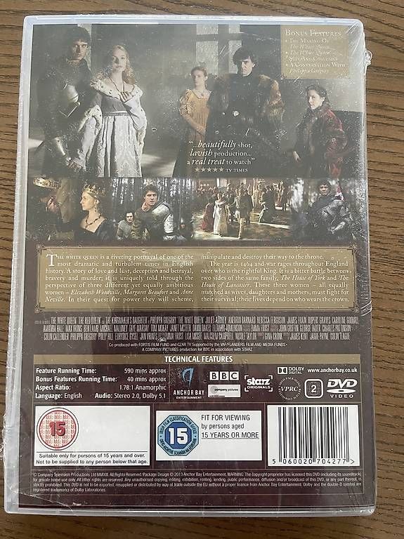 Tutti i DVDs: The White Queen DVD / Serie – Usato da Zollbrück venduto da Mmartin72 1