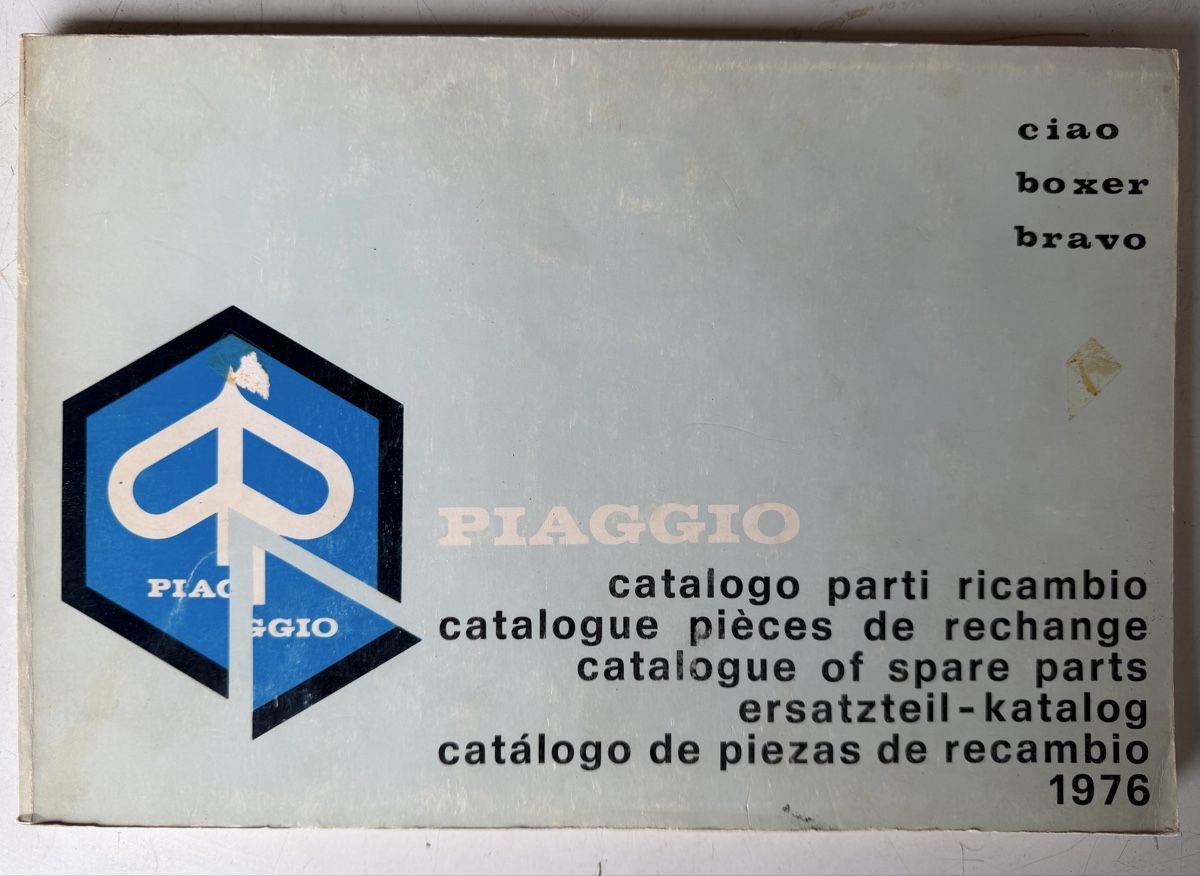 Piaggio Mofas: Werkstatthanbuch Piaggio Ciao,Bravo,Boxer 1976 – Gebraucht aus Schwadernau von Spitz64