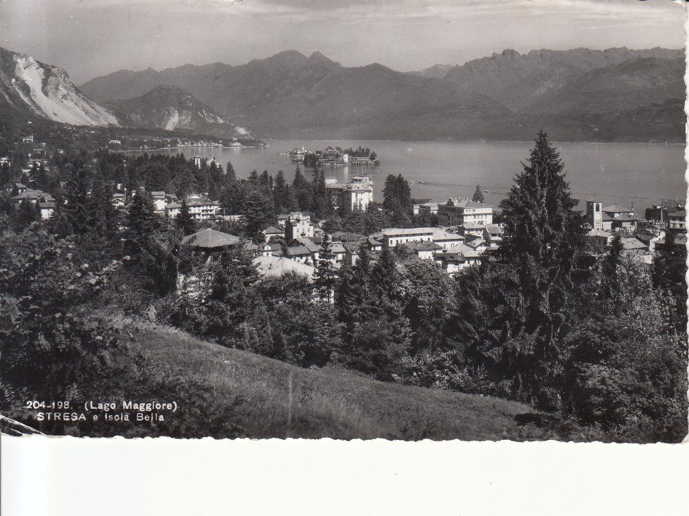 Cartoline postali: Stresa 1953 – Usato da Bürglen TG venduto da StampGraf