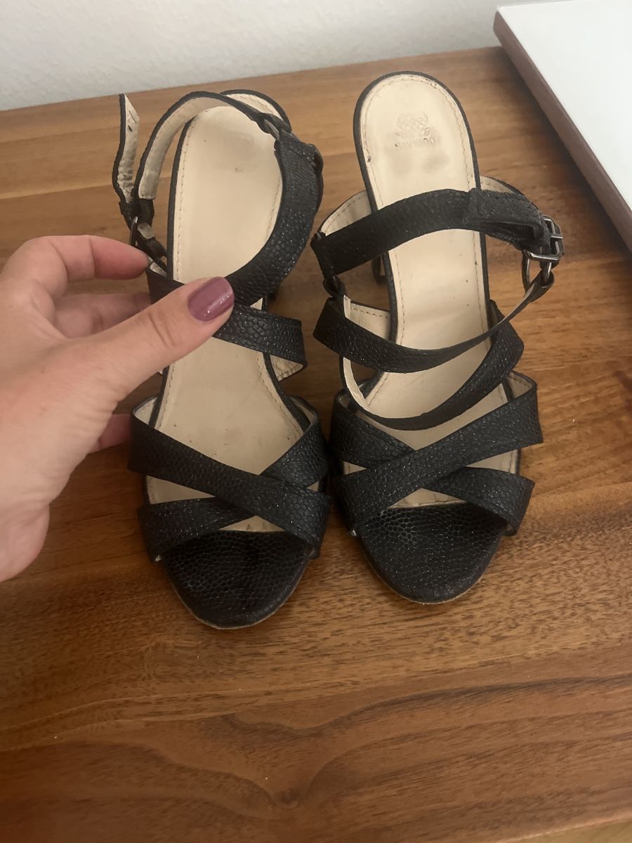 Navyboot Scarpe da donna: Navyboot Heeled Sandals - size 38 - black! – Usato da Zürich venduto da kleinesgrau 1