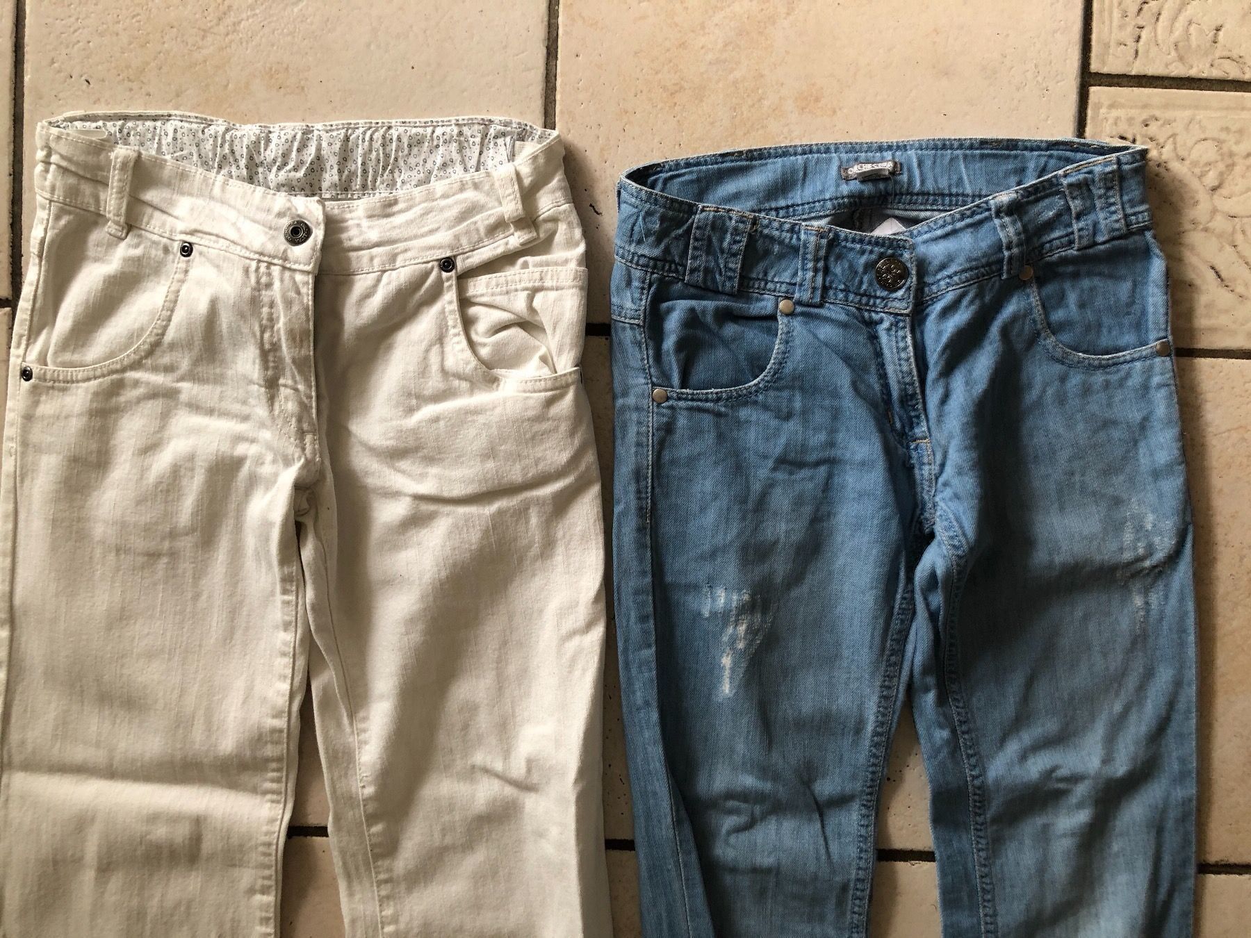 Pantaloni: 2 ORCHESTRA Stretch Jeans Gr.140 – Usato da Obergerlafingen venduto da cabo4 1