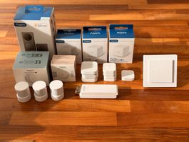 Aqara Schalter & Sensoren, z.T. neu, grosses Bundle