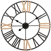 Maisons du Monde Uhr aus Metall, D60cm