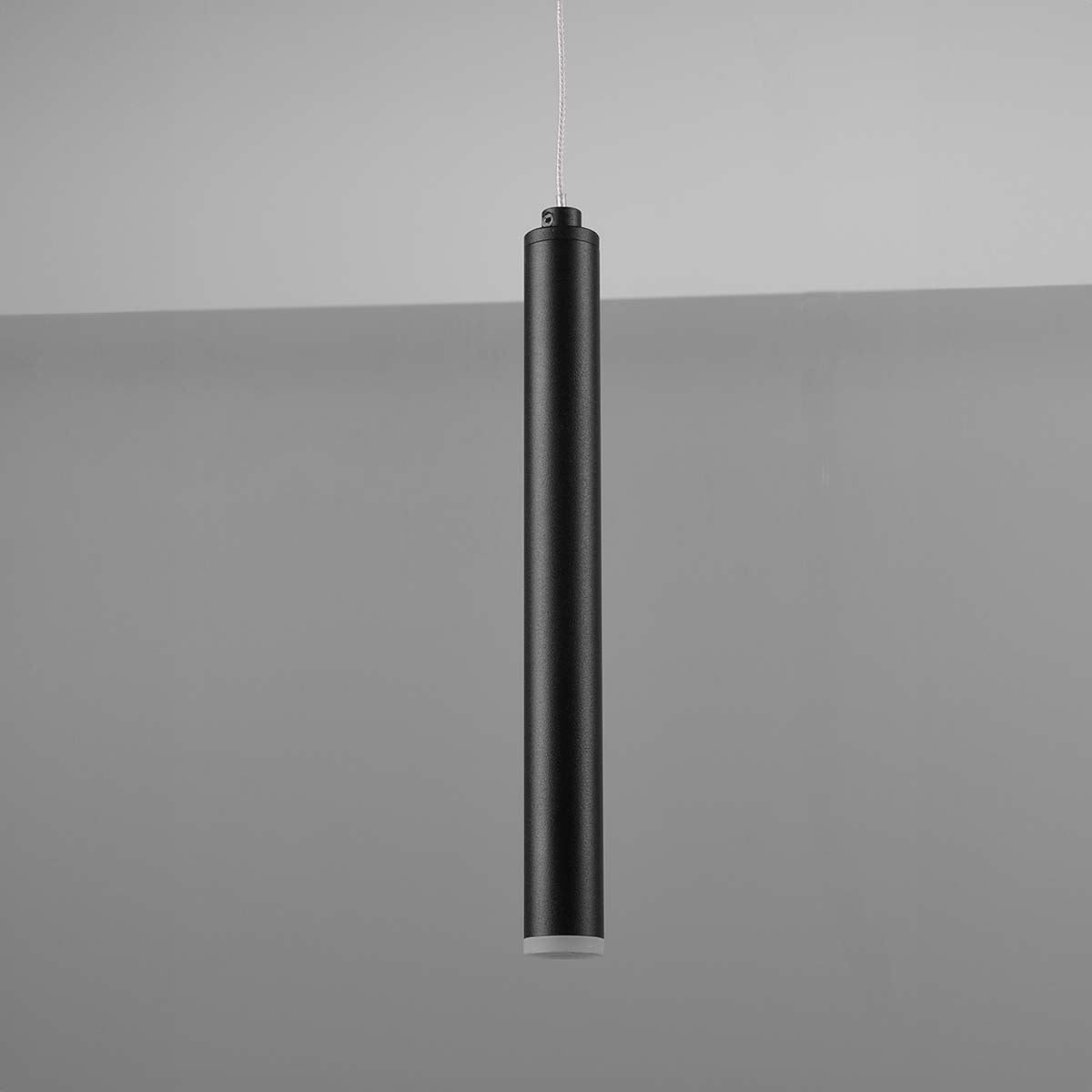Lampadari & plafoniere: LED Pendelleuchte, Schwarz, 115 x 15 cm – Nuovo (secondo la descrizione) da Kreuzlingen venduto da Smart-Light 6