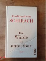 Die Würde ist antastbar Ferdinand von Schirach Piper