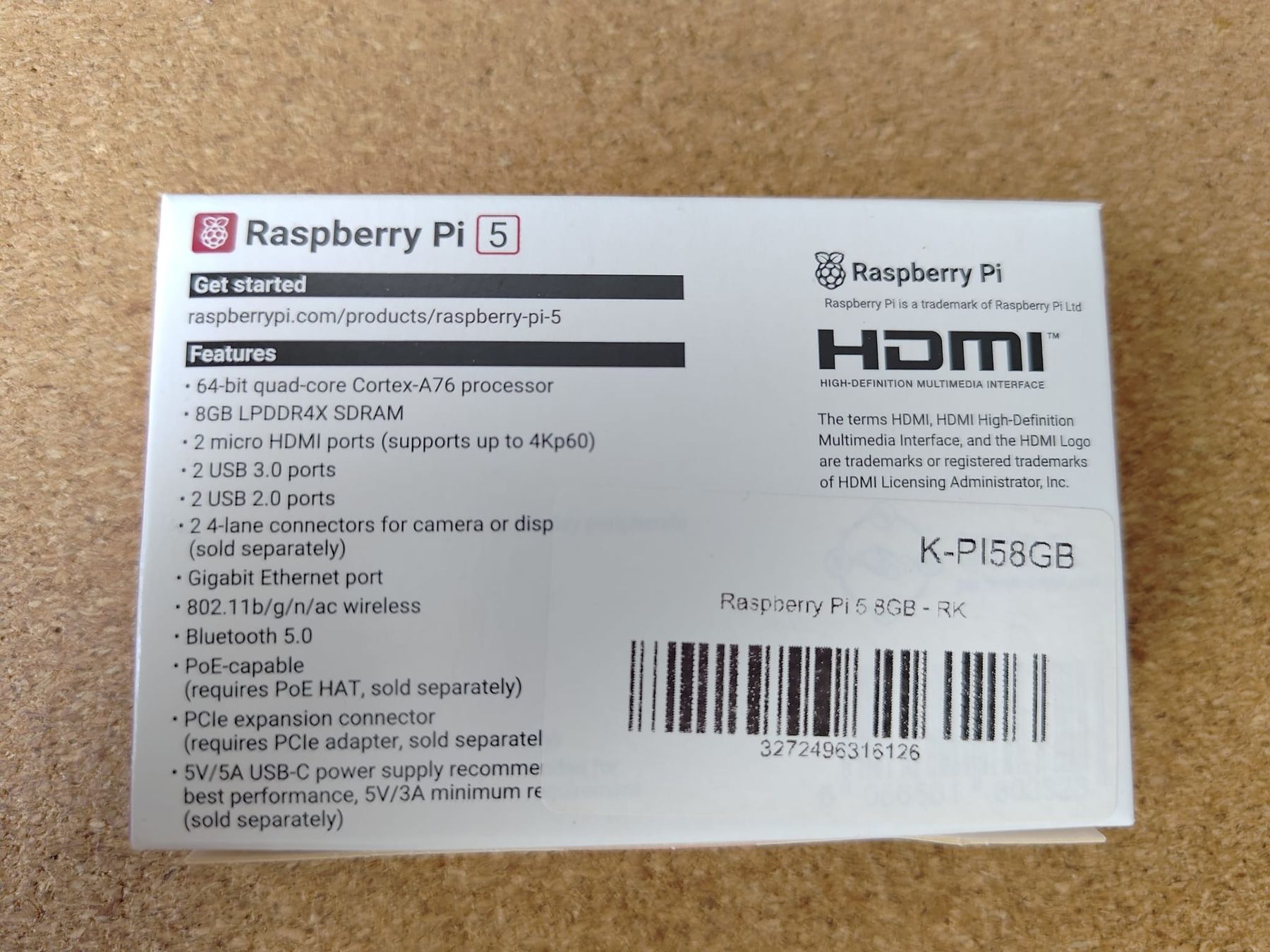Raspberry Pi PCs: New Raspberry Pi 5 8GB kit – Neuf avec emballage d'origine à Adliswil par tak_g6k5 1