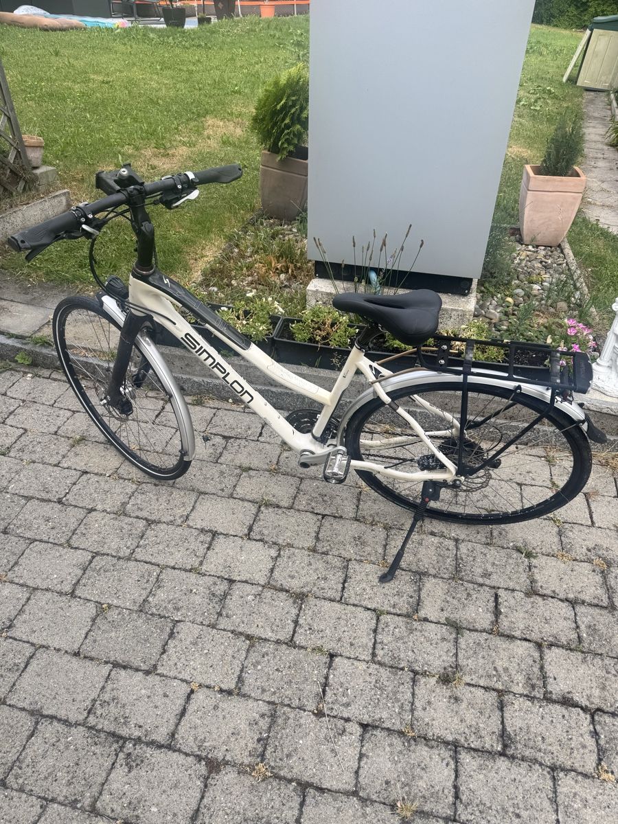 Biciclette: Simplon Bicycle white size M used condition no guarantee  – Usato da Seuzach venduto da Wolf936
