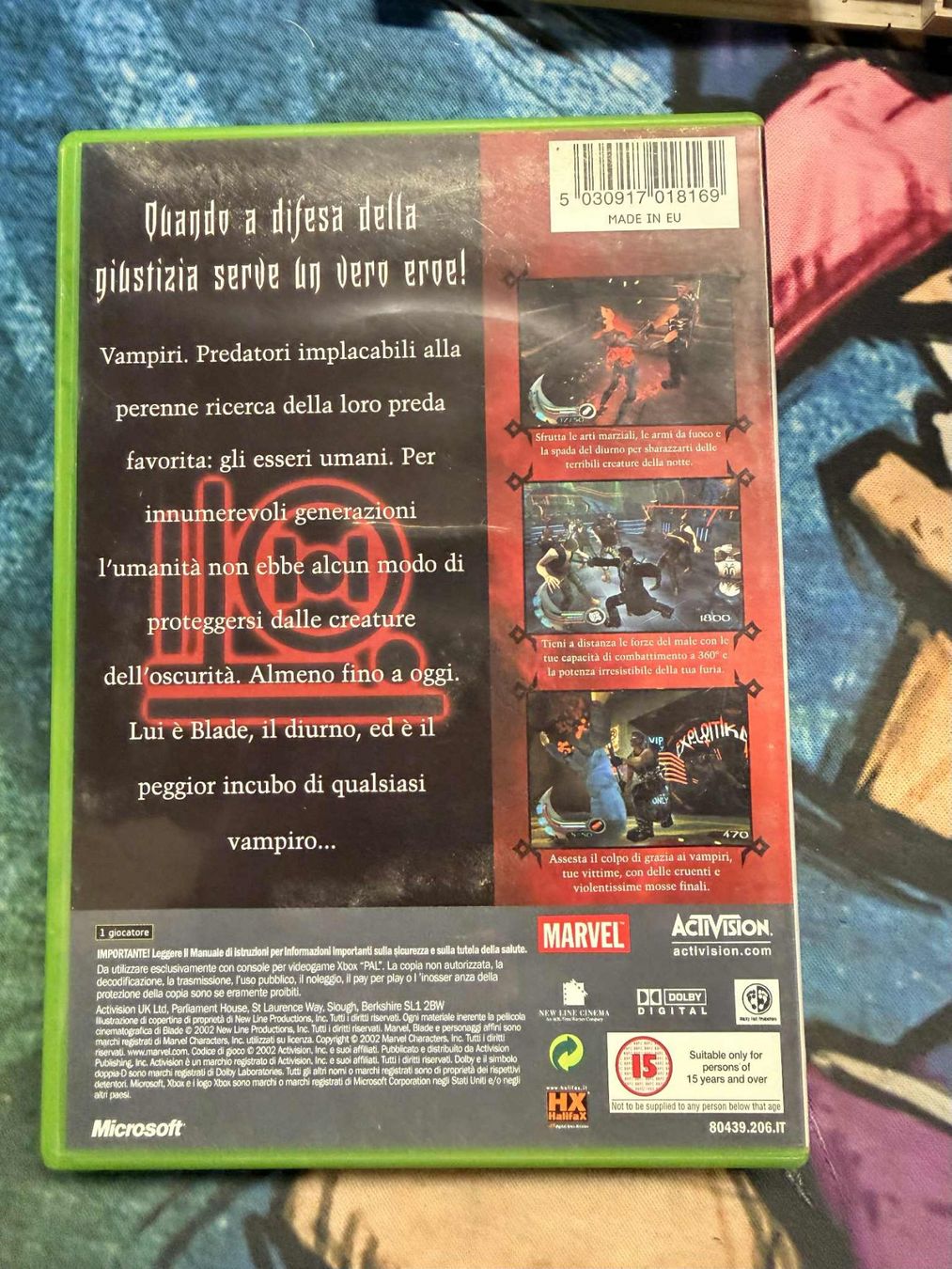 Microsoft Giochi: Blade 2 Microsoft Xbox Classic – Usato da Giubiasco venduto da Ticinerd 1