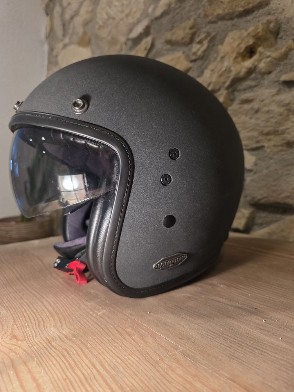 Caschi & visiere: Neuwertiger Jet Helm  SCORPION BELFAST EVO GRAPHITE – Nuovo (secondo la descrizione) da Opfertshofen SH venduto da dav_mg6d