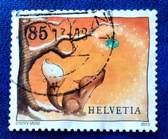 Nr.1484A FUCHS  Sondermarken Weihnachten GESTEMPELT 2013  ﻿