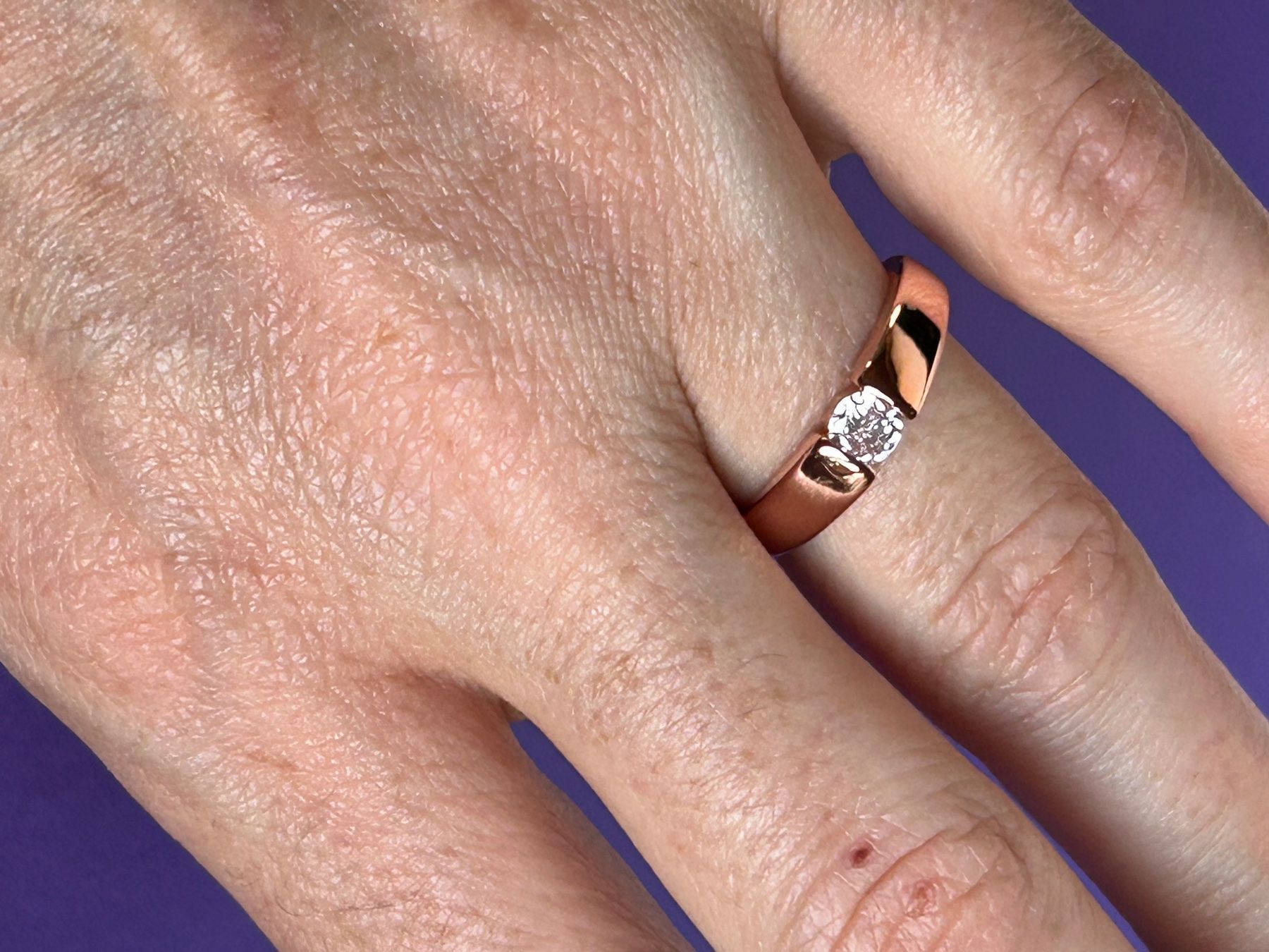 Anelli: Fingerring Rosegoldig klassisch (54) – Nuovo e nell'imballaggio originale da Laufen venduto da Bellavitaboom 2