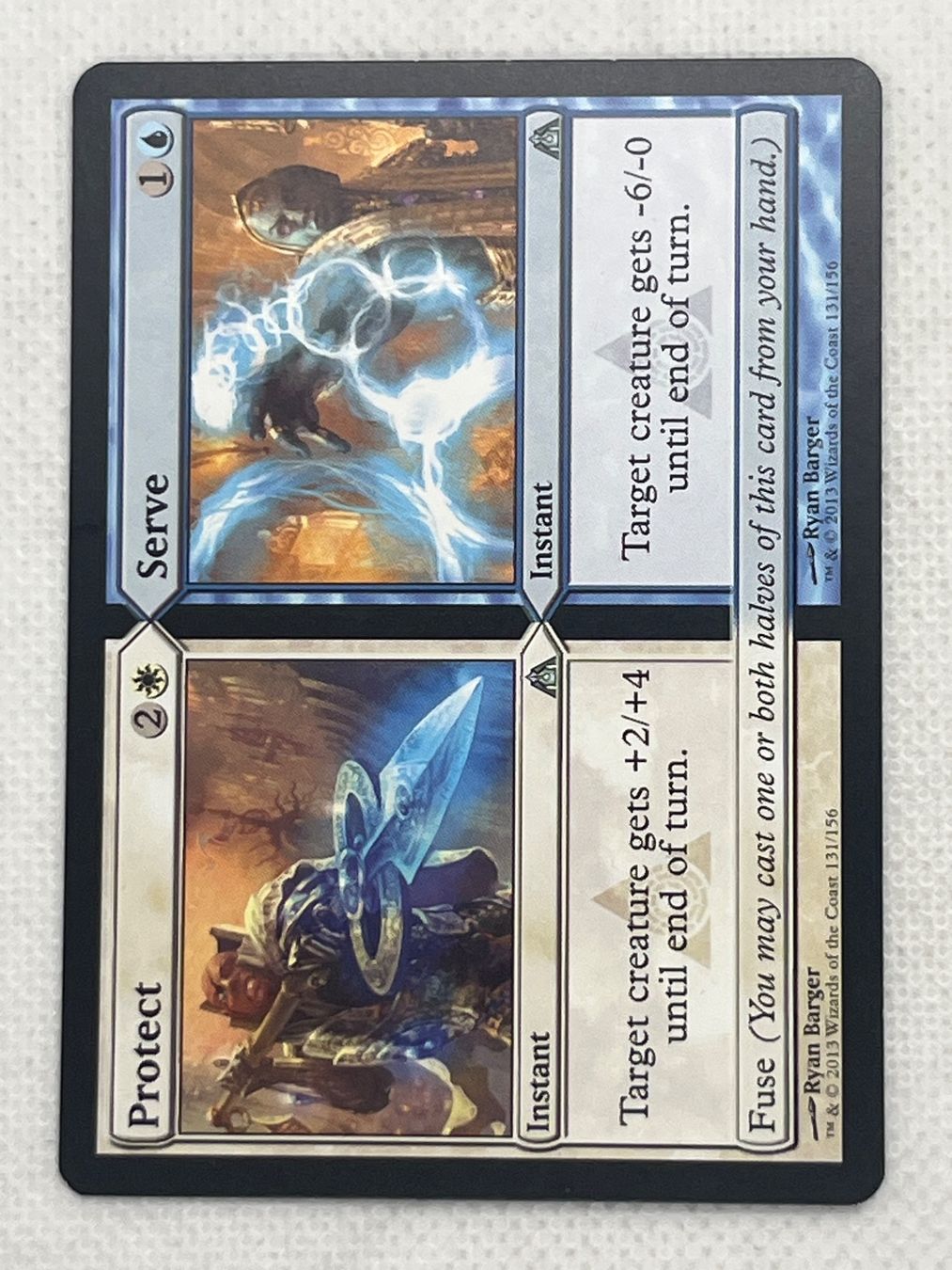 Magic The Gathering Carte collezionabili: MTG Protect // Serve DGM 131 Englisch Uncommon – Usato da Hinterkappelen venduto da Kim1992