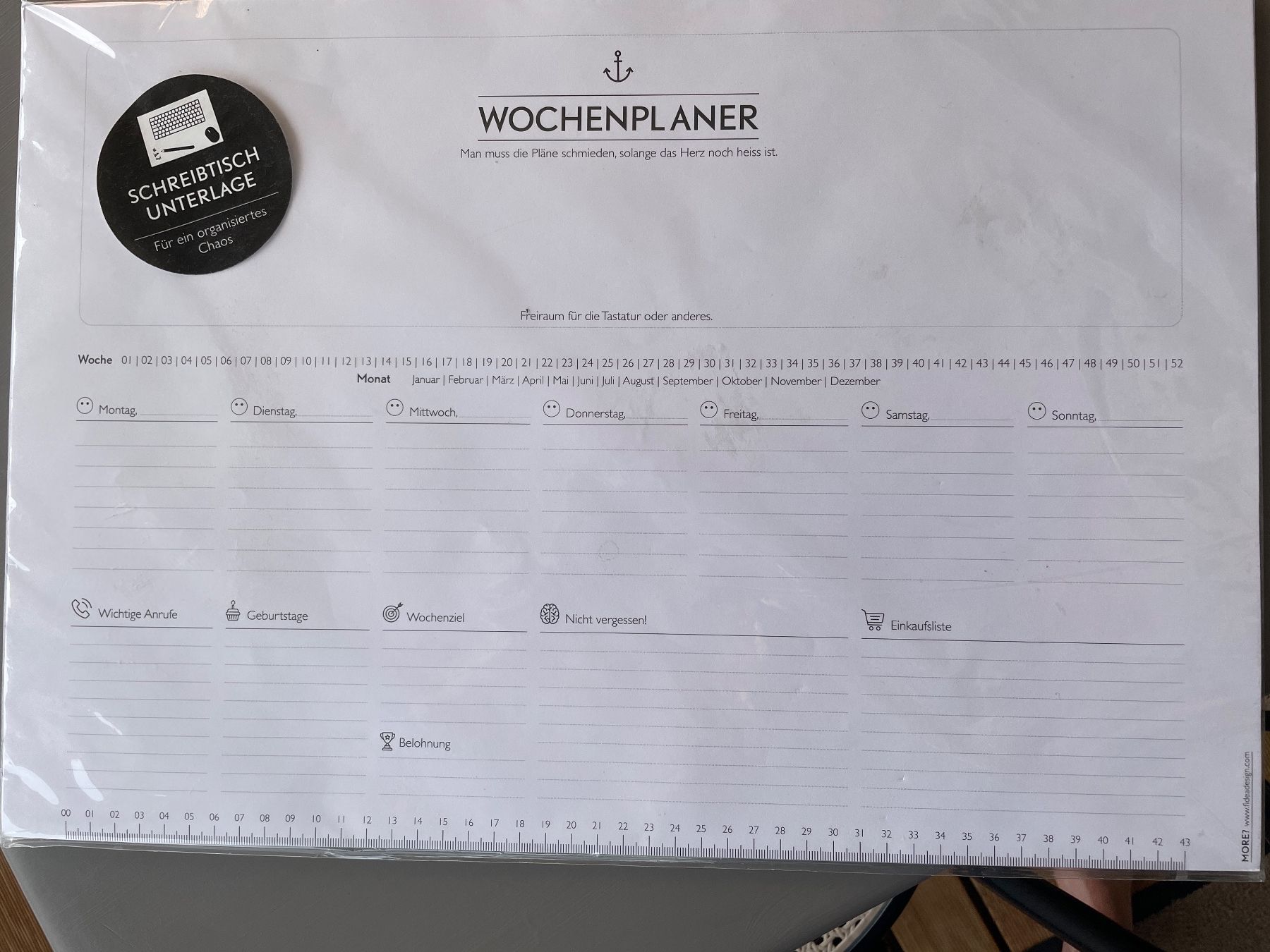 Calendriers: Wochenplaner für Pult – Neuf avec emballage d'origine à Meilen par Sura18 3