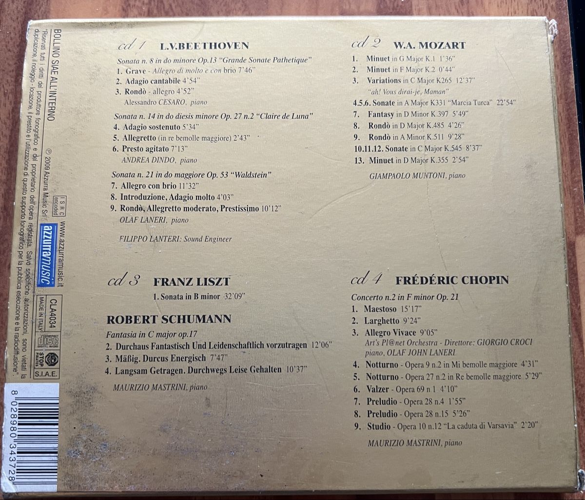 CD: CD della serie "Best Classical" – Usato da Dino venduto da ani_ypr9 1