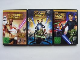 Star Wars The Clone Wars DVD Set (2008 & 2009)
