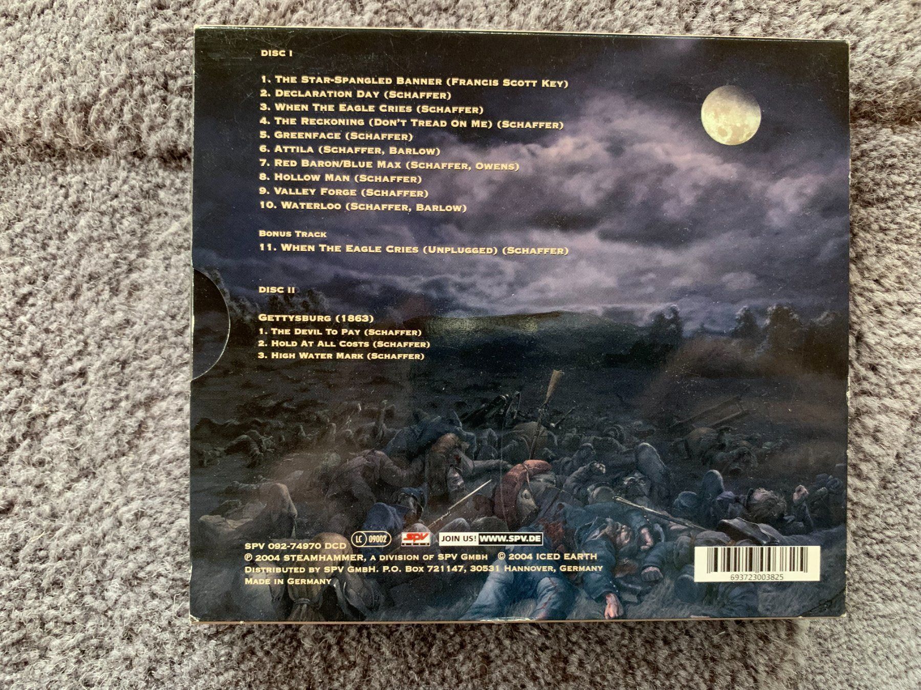 CD: Iced Earth Glorious Burden Metal CD RAR – Usato da Willerzell venduto da Stoeff8l 1