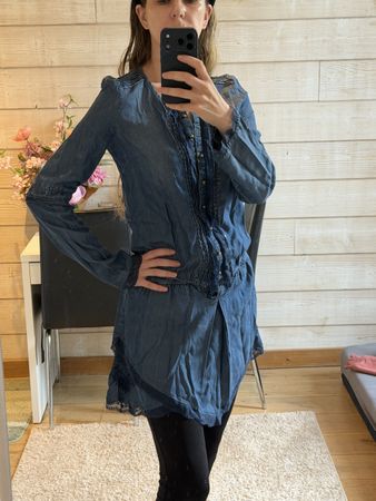 Denim dress