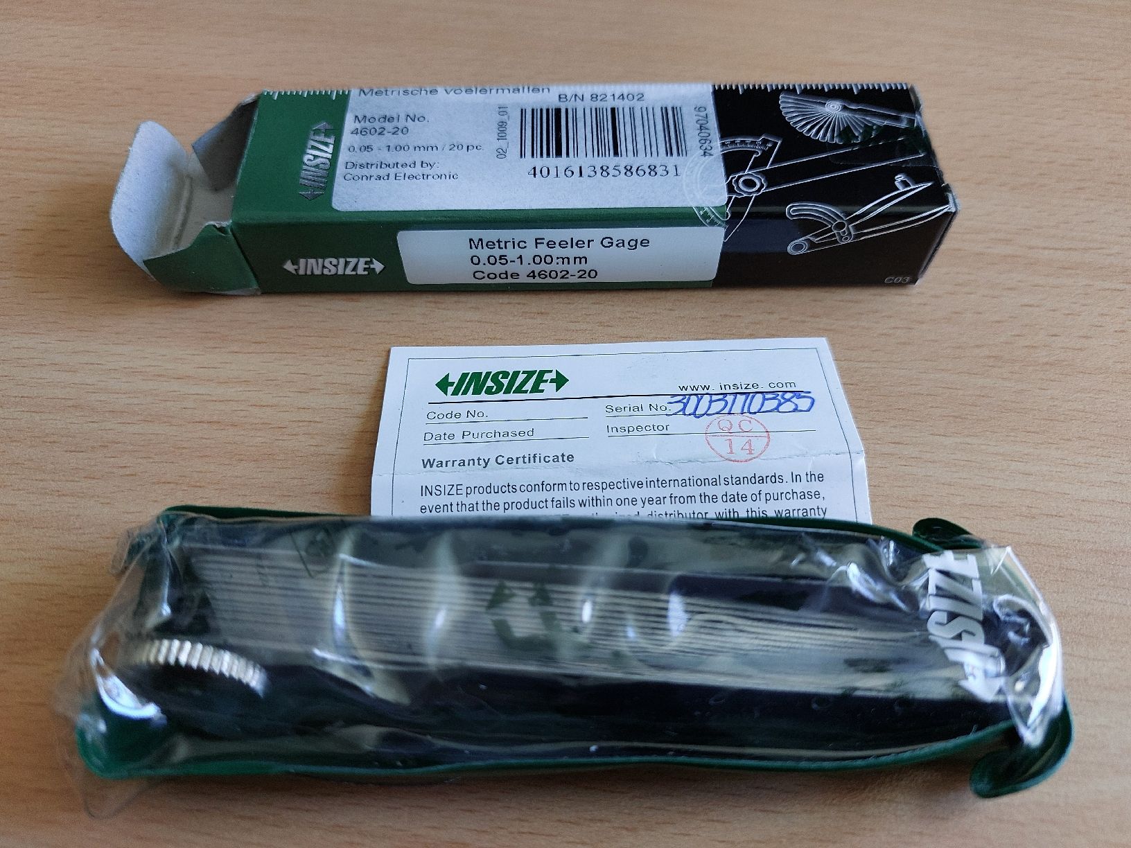 Messen: Fühlerlehre – Neu und originalverpackt aus Azmoos von wiesenduenger 2