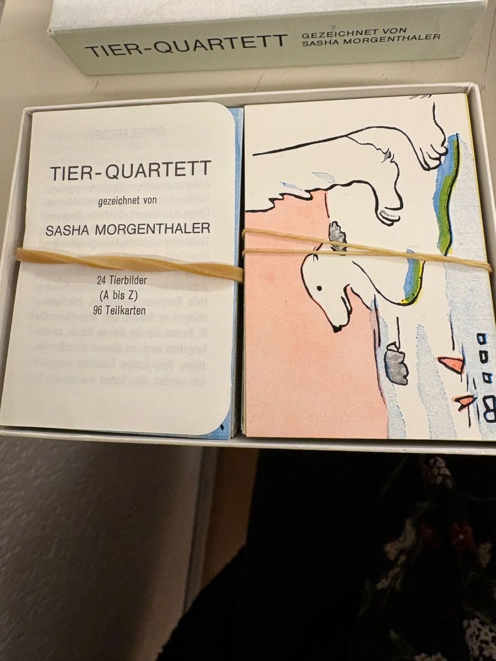 Giochi: Sasha Morgenthaler - Tier-Quartett – Usato da Lausen venduto da Zotty1 1