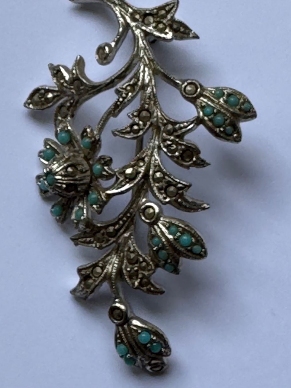 Broches & Aiguilles: Jugendstilbrosche Replica aus den 80er Jahren Modeschmuck – D'occasion à Grabs par Barbstucky 1