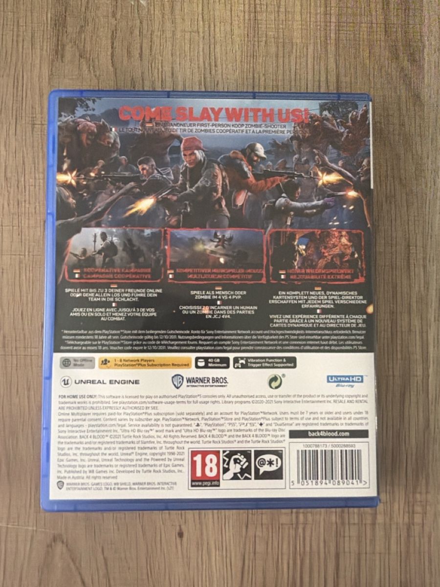 Spiele: Back4Blood Ps5 – Gebraucht aus Hagendorn von masterchieff 1