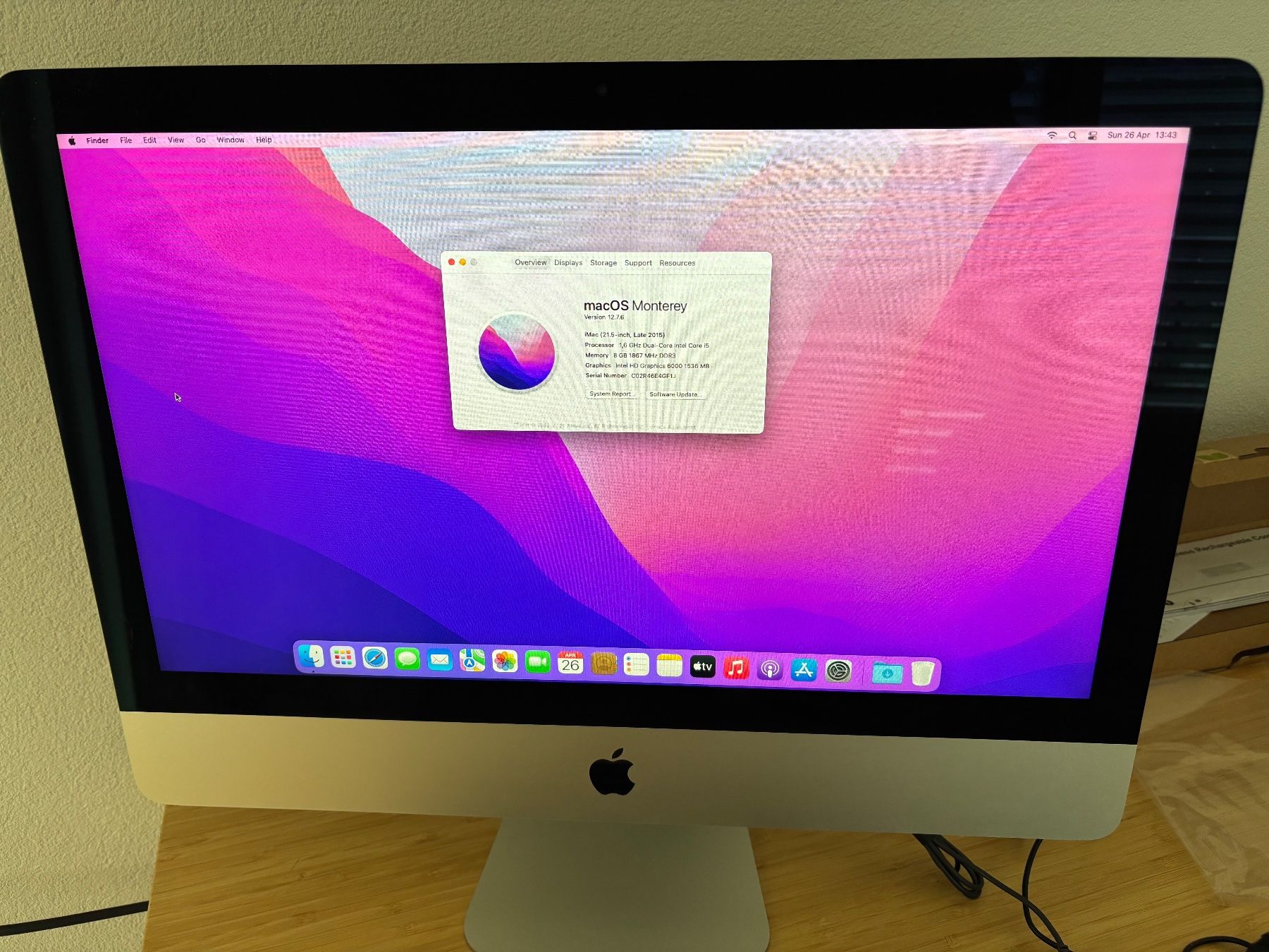 Apple PC: iMac 21.5-inch, 1.6 GHz Dual-Core Intel Core i5 – Usato da Horgen venduto da gle_7h2h 4
