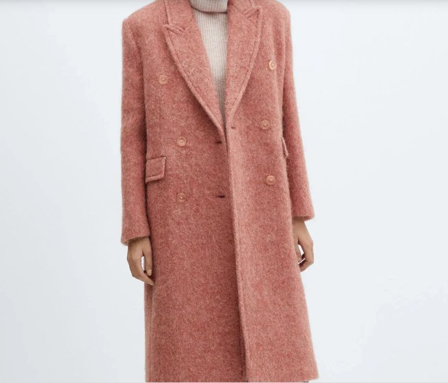 Mango Mäntel: 👍MANGO Mantel Wollmantel in Rosé Gr.L (38-40) NEU Fr.279.95 – Neu und originalverpackt aus Rotkreuz von beltraum 3