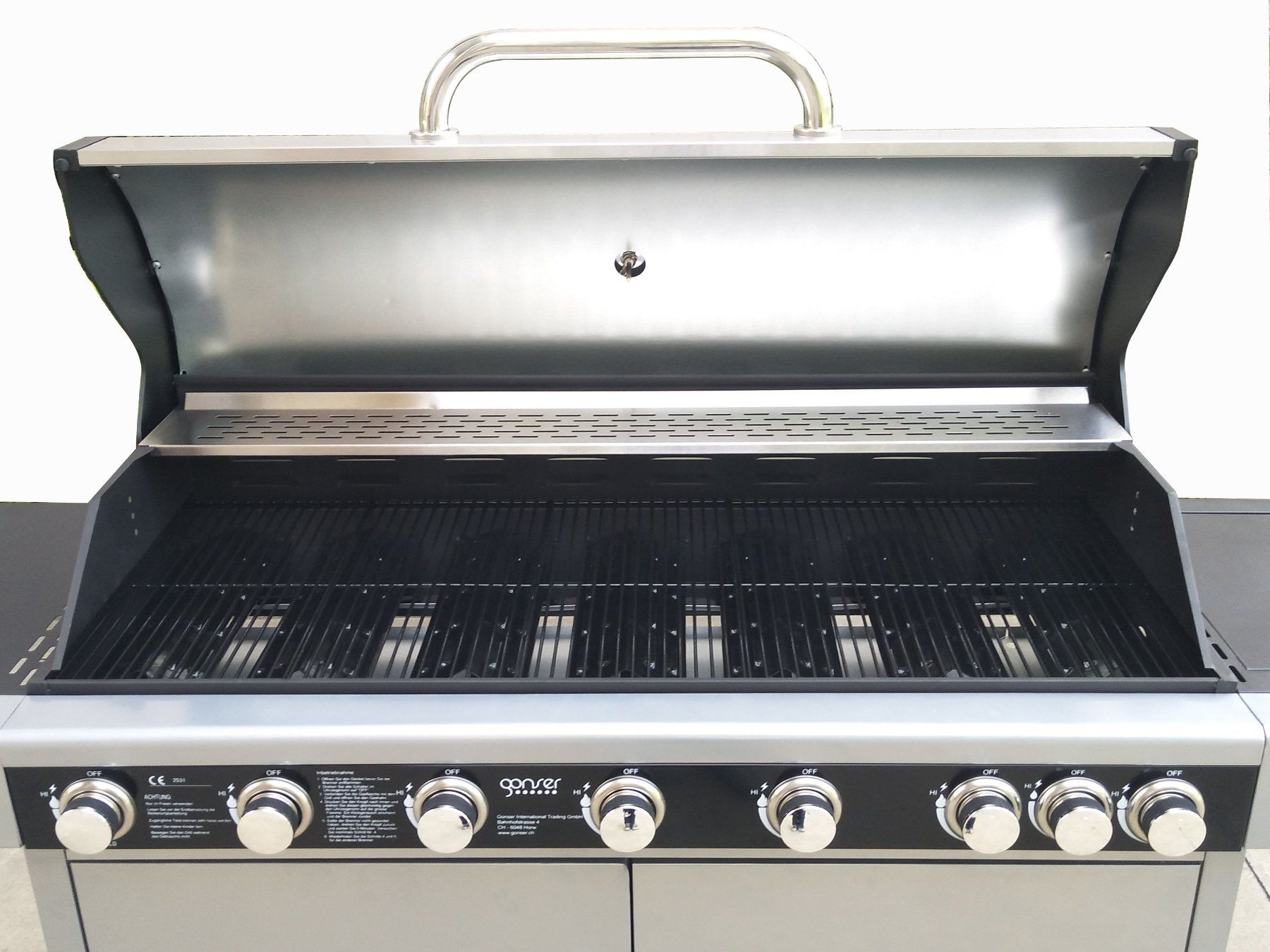 Griglie: Gasgrill BBQ 7+1 Brenner - Gratis Versand – Nuovo e nell'imballaggio originale da Kleinwangen venduto da meinwarenkorb.ch 2
